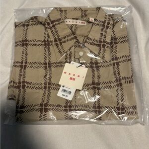 Marni Uniqlo oversized long sleeve shirt